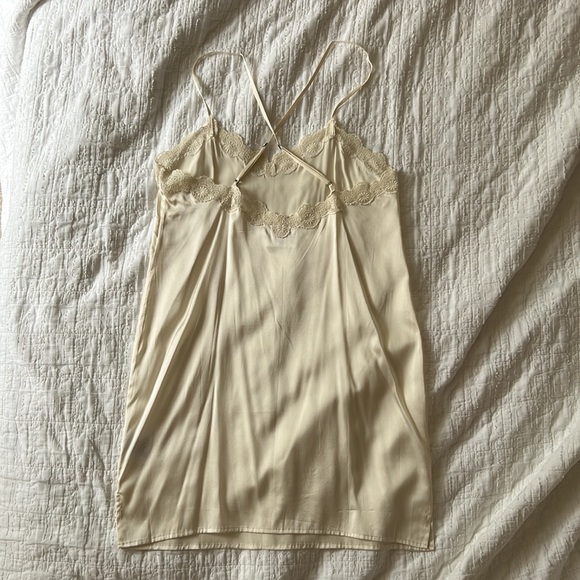 NWOT Spell Bride Maple Silk Slip Dress Size Small - Picture 7 of 7